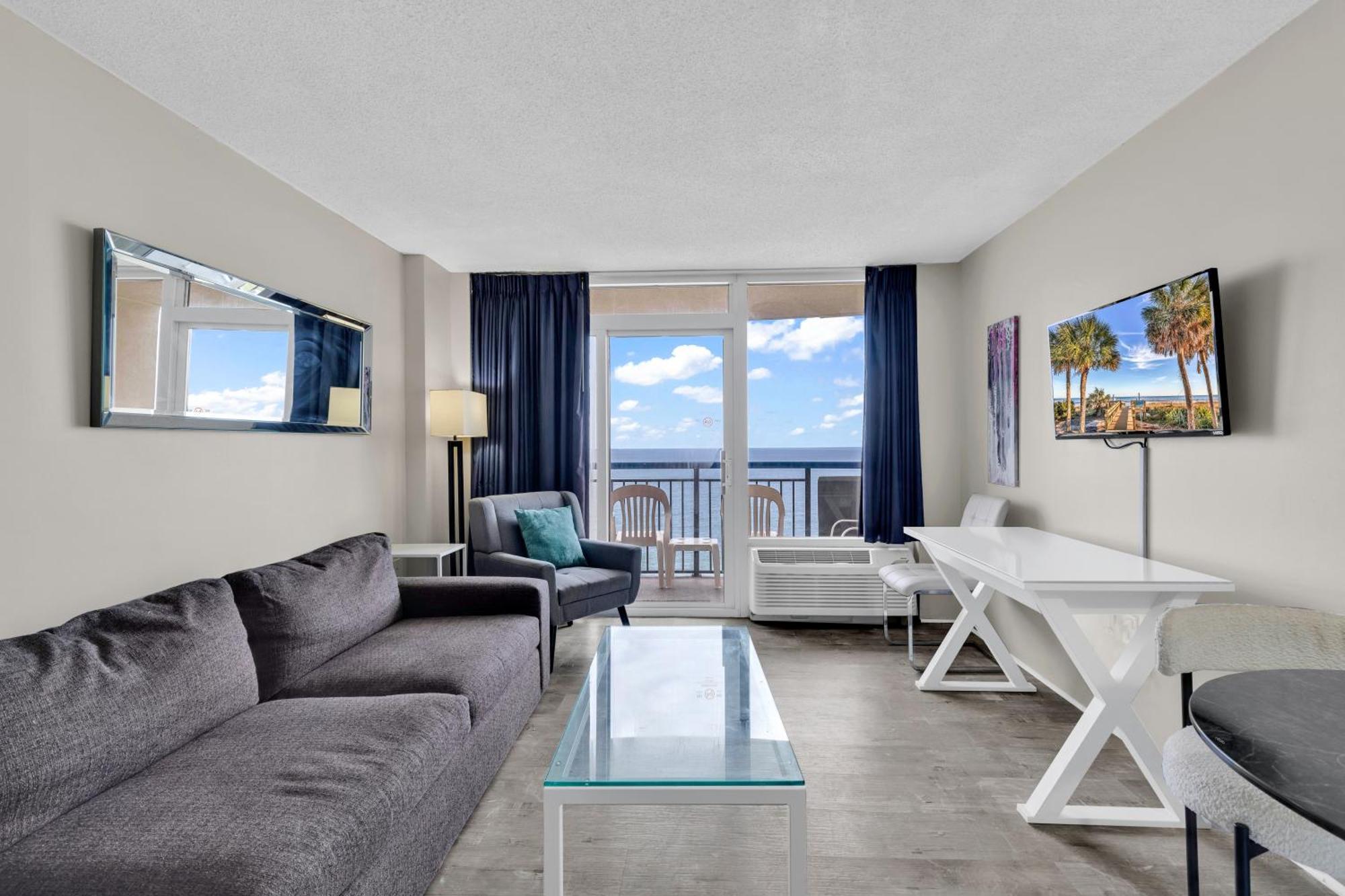 11-Th Floor Oceanfront Beach Resort With Private Balcony Myrtle Beach Exterior foto